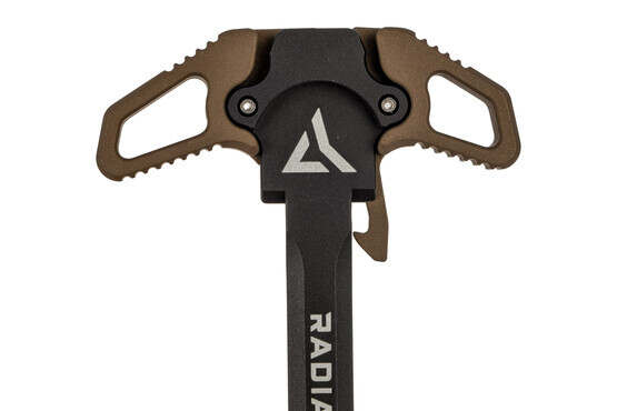 Radian Weapons Raptor AR15 ambidextrous charging handle is machined from 7075-T6 aluminum